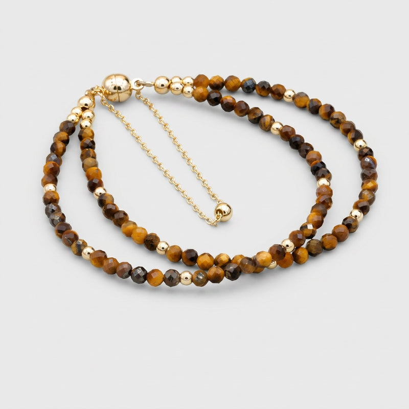 Tiger Eye Stone Bracelet "Natura"
