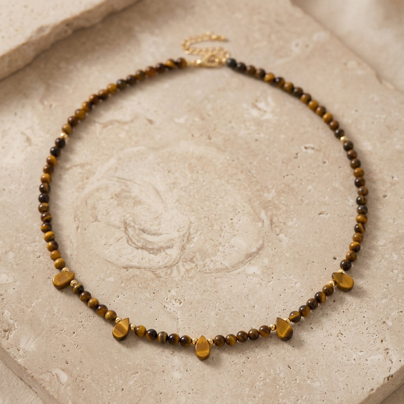 Tiger Eye Necklace "Reflection"