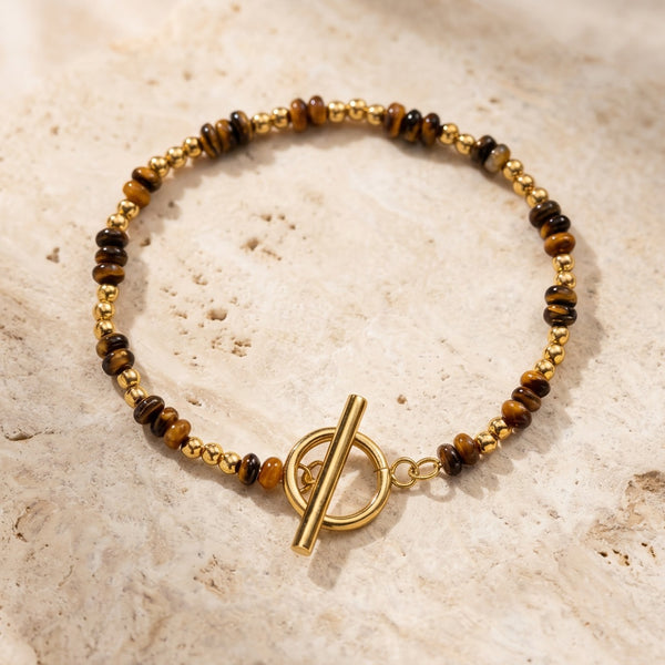 Tiger Eye Bracelet "Nautilis"