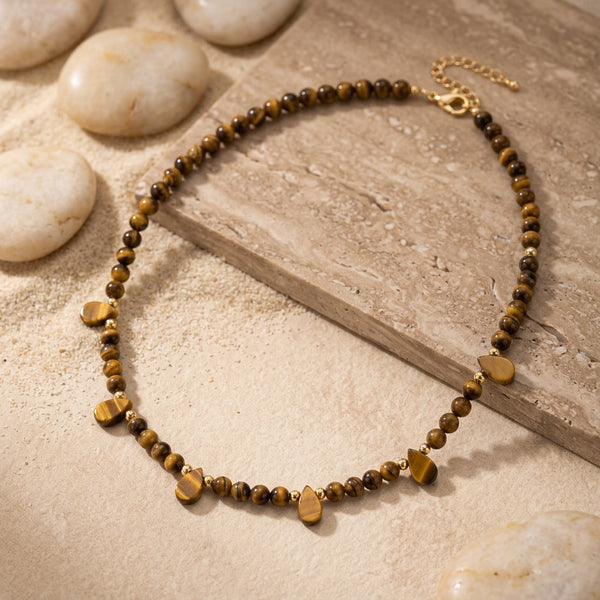 Tiger Eye Necklace "Reflection"