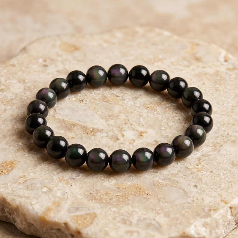 Black Tourmaline Bracelet “Bolas”