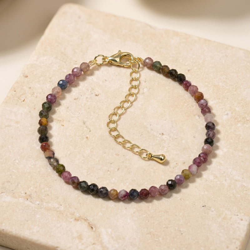 Tourmaline bracelet "Bohem"