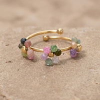 Tourmaline Ring "Flower"