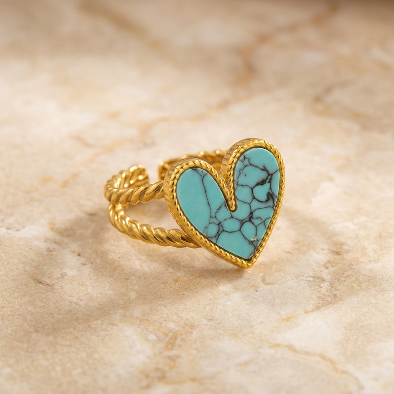 Turquoise Ring "Zephyra"
