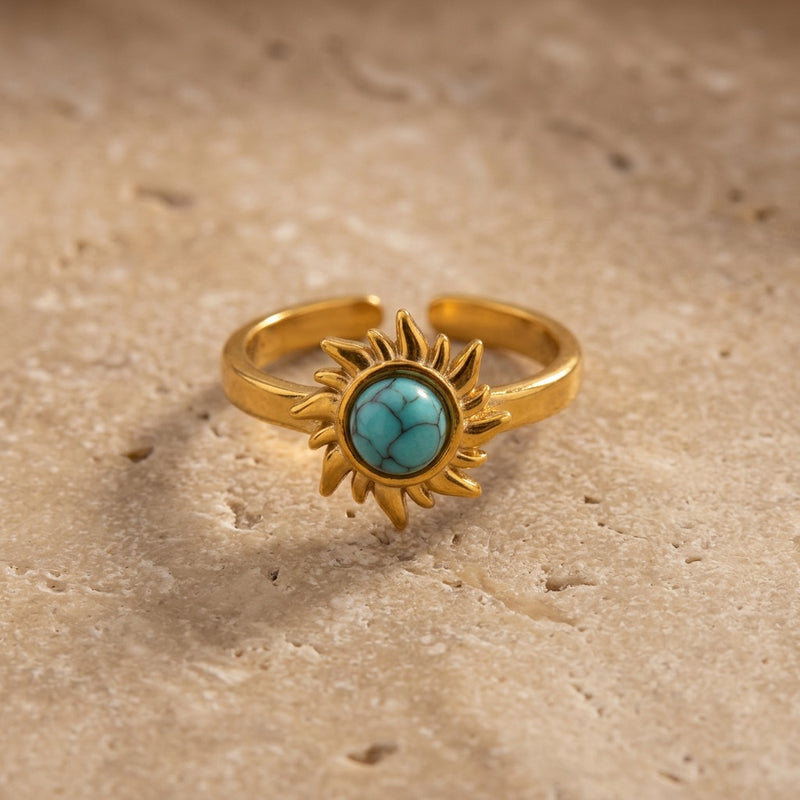 Turquoise Ring "Astera"