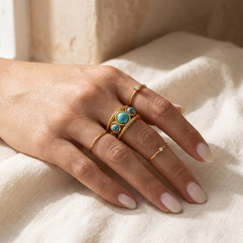 Turquoise Ring "Eloria"