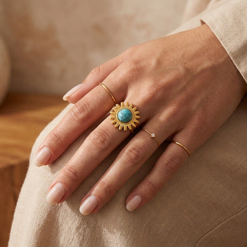 Turquoise Ring "Miraya"
