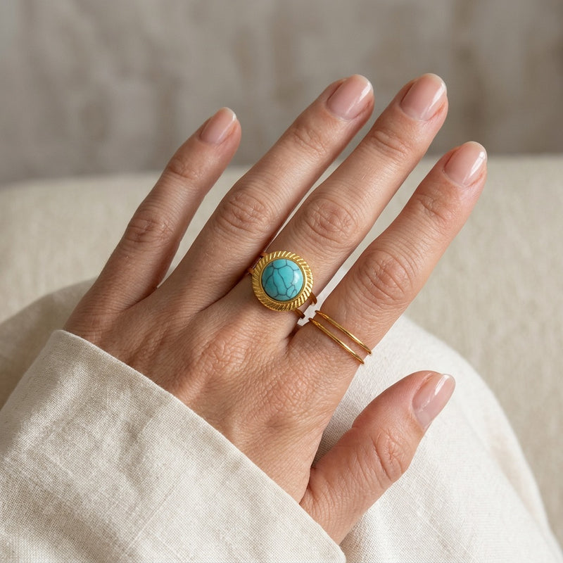 Turquoise Ring Solenya