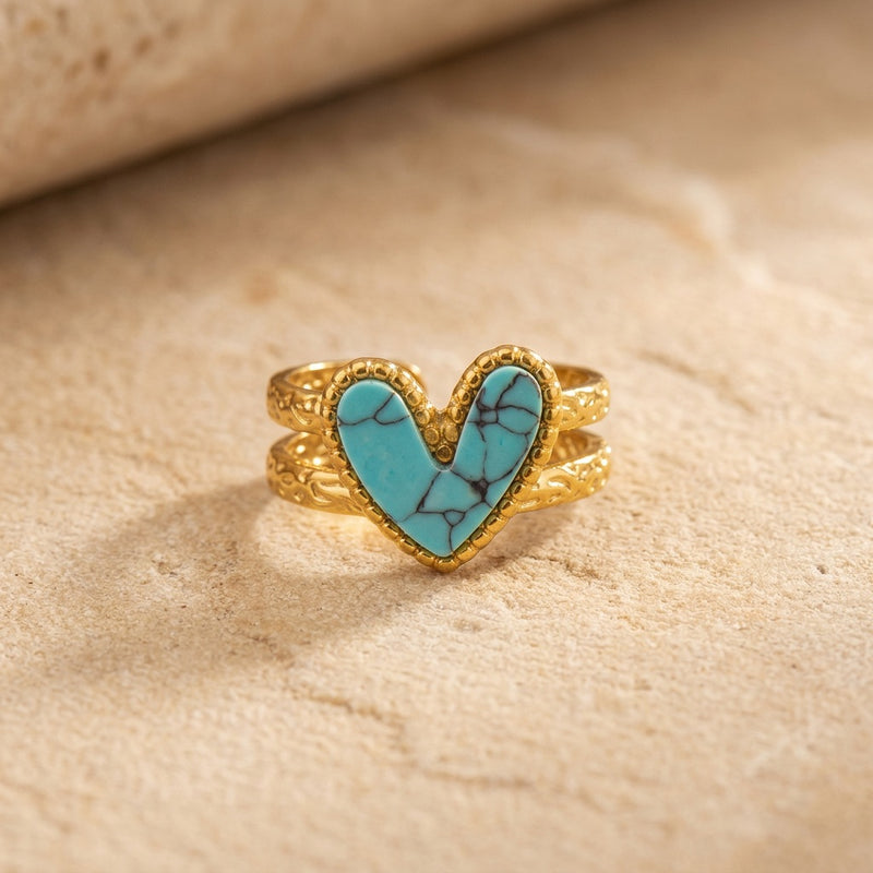 Turquoise Ring Vaelia
