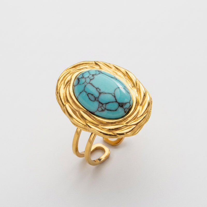 Turquoise Ring "Veluna"