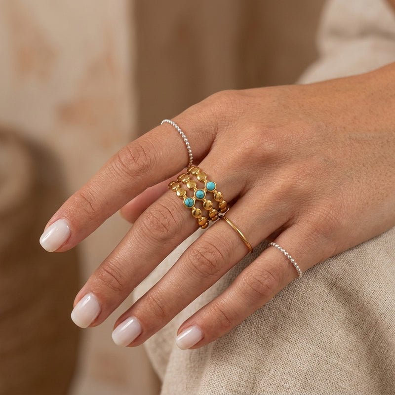 Turquoise Ring "Aguavia"