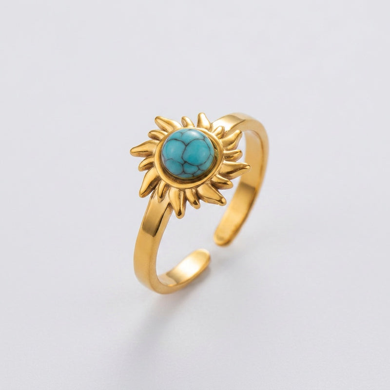 Turquoise Ring "Astera"