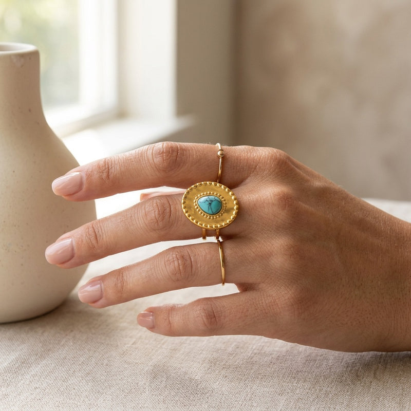 Turquoise Ring Azulina