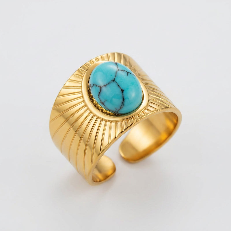 Turquoise Ring "Lumina"