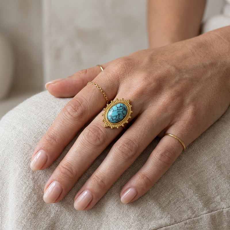 Turquoise Ring "Seraya"