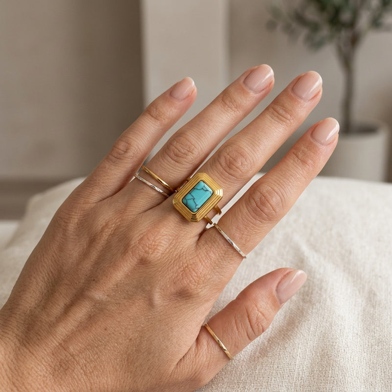 Turquoise Ring "Sorelia"