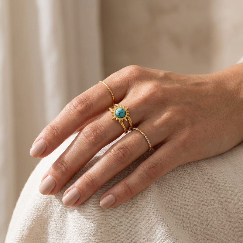 Turquoise Ring Virelia