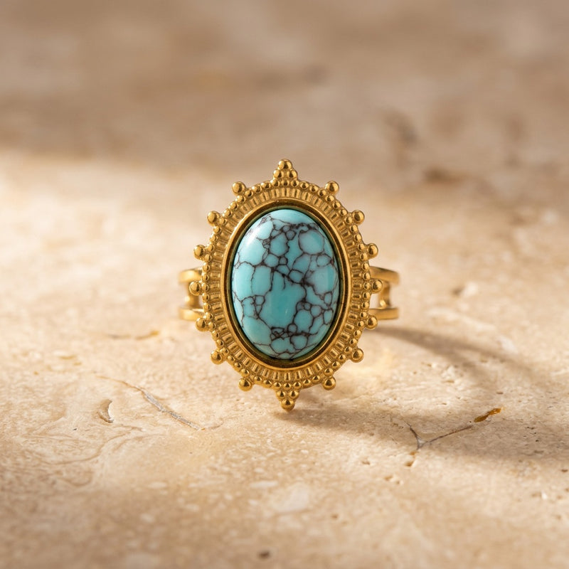 Turquoise Ring "Seraya"