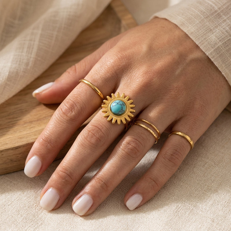 Turquoise Ring "Miraya"