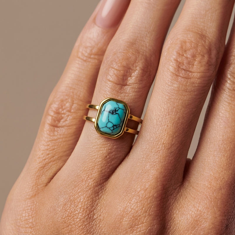Turquoise Ring "Aluna"
