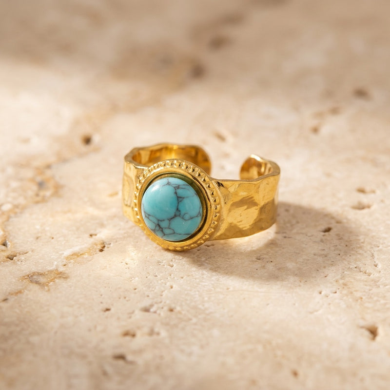 Turquoise Ring "Calyra"