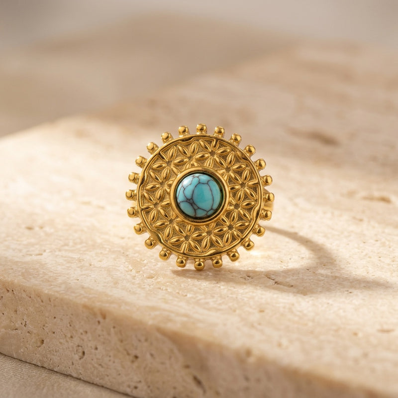 Turquoise Ring Lunessa