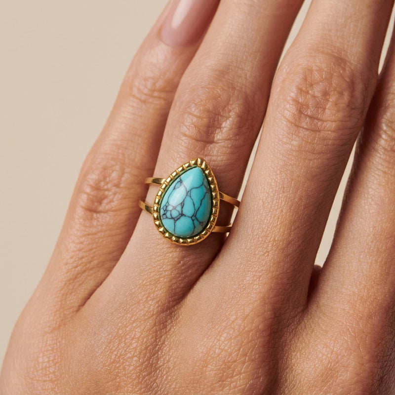 Turquoise Ring "Nayeli"
