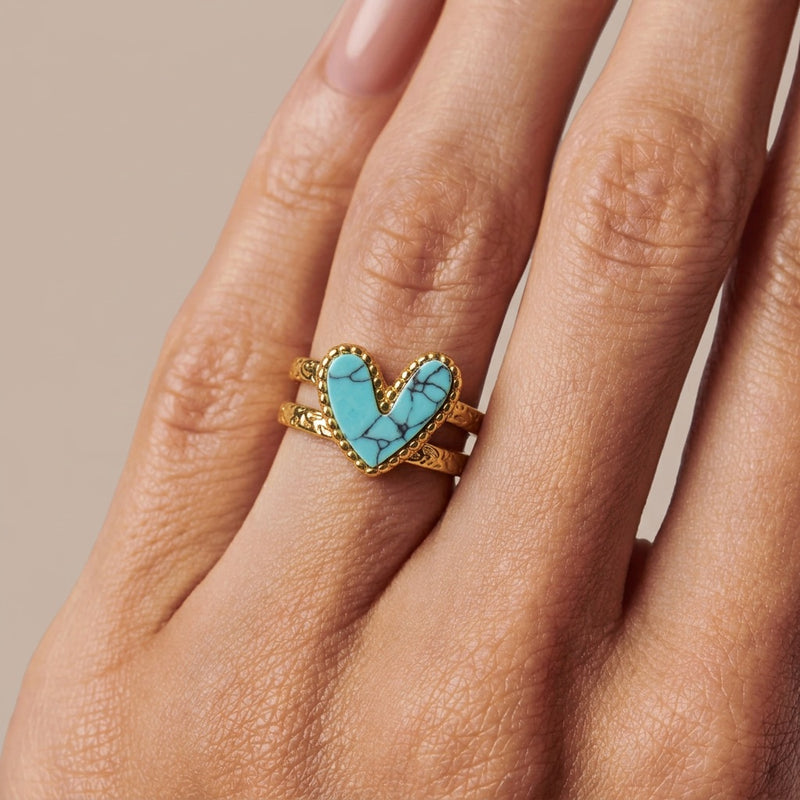 Turquoise Ring Vaelia