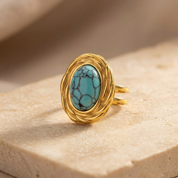 Turquoise Ring "Veluna"