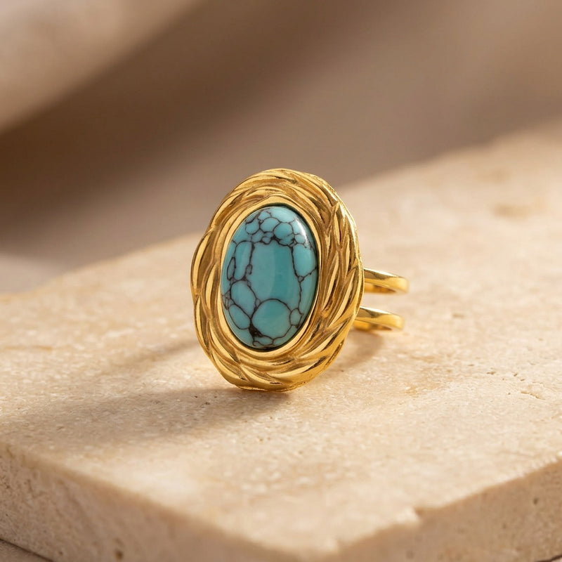 Turquoise Ring "Veluna"