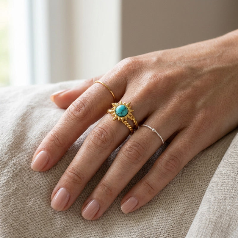 Turquoise Ring Virelia