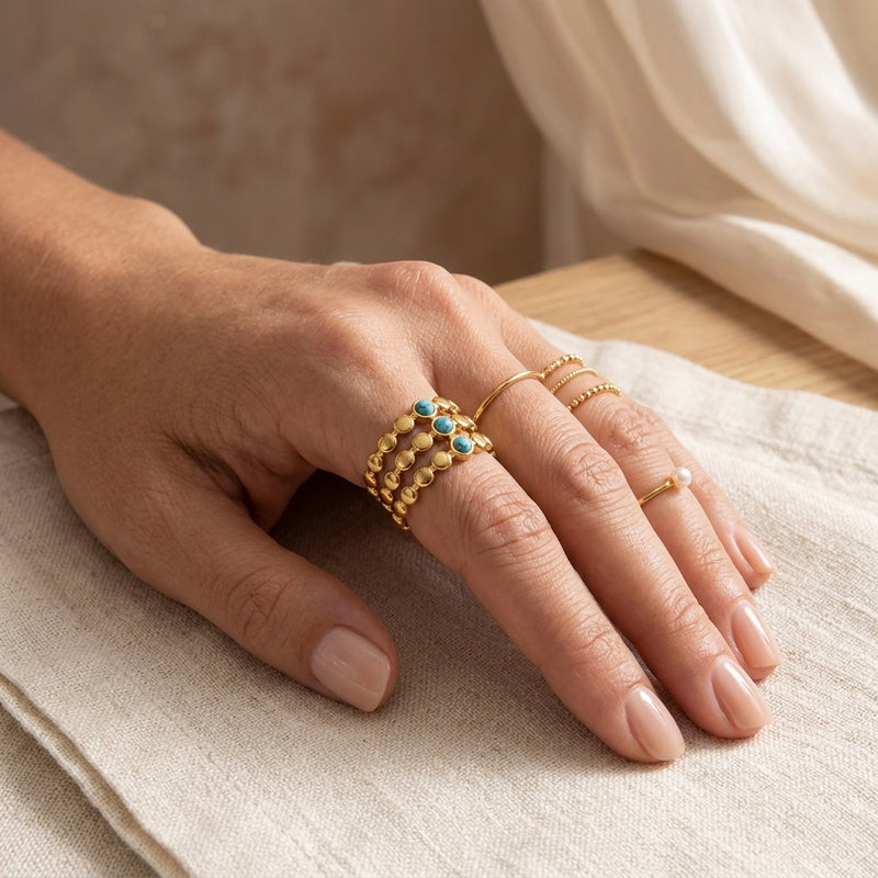 Turquoise Ring "Aguavia"