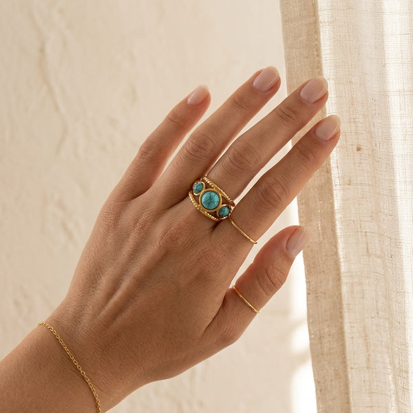 Turquoise Ring "Eloria"