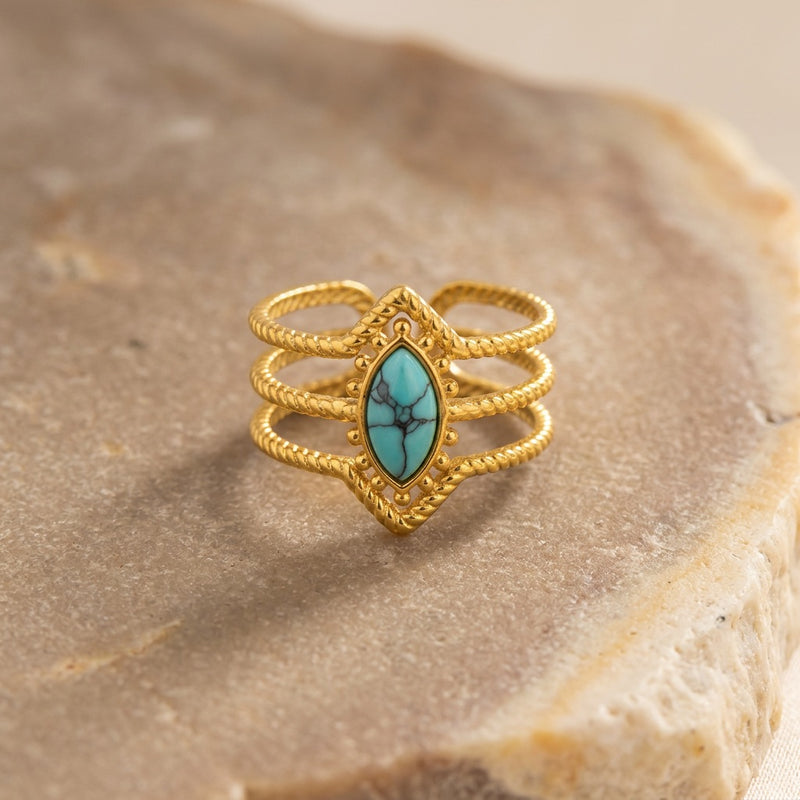 Turquoise Ring Elyra