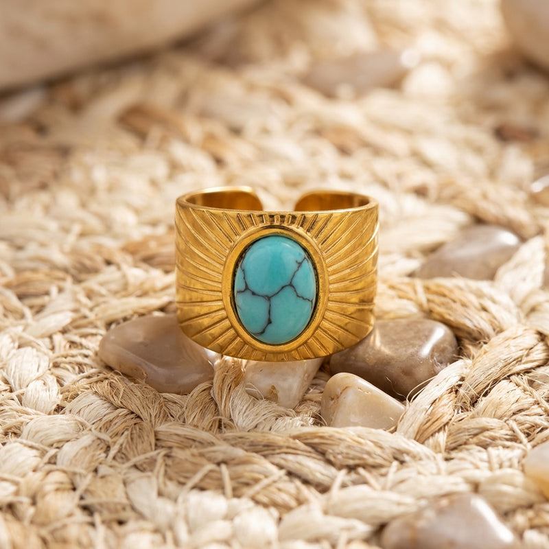 Turquoise Ring "Lumina"