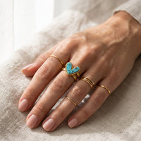 Turquoise Ring Vaelia
