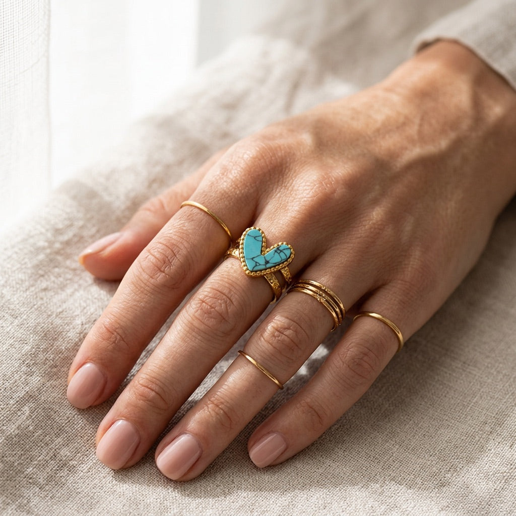 Turquoise Ring "Vaelia"