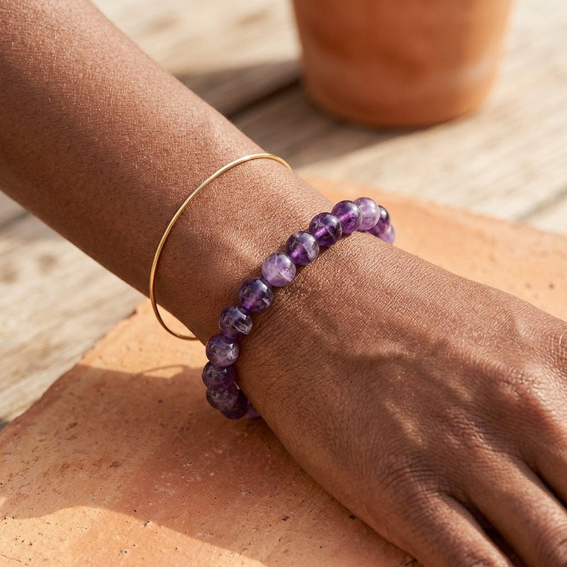 Lepidolite Bracelet "Element"