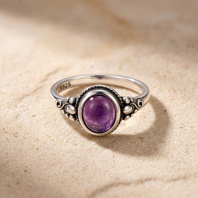 Amethyst Ring "Periwinkle"
