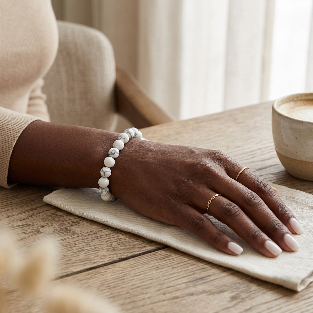 Howlite Bracelet "Element"