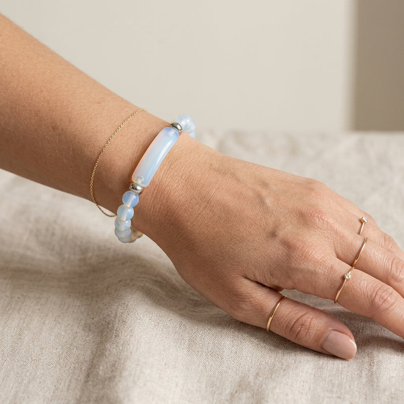Opal Stone Bracelet "Noelya"