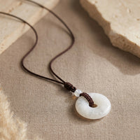 Opal Stone Pendant Orbit