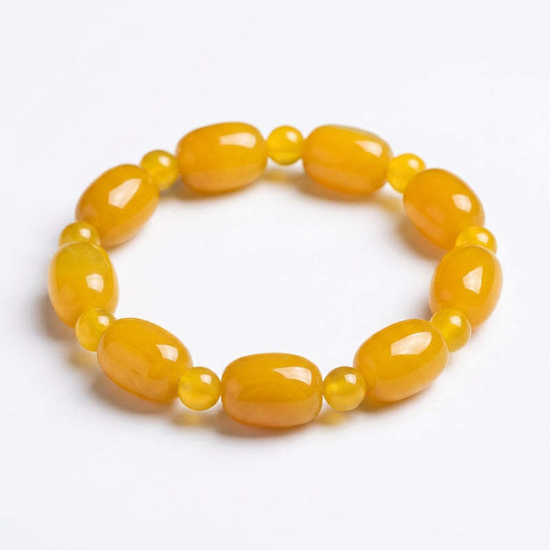 Yellow Agate Bracelet “Elyra”
